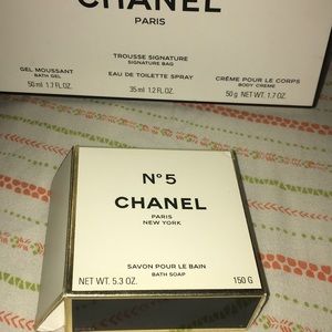 Chanel 5 bath soap